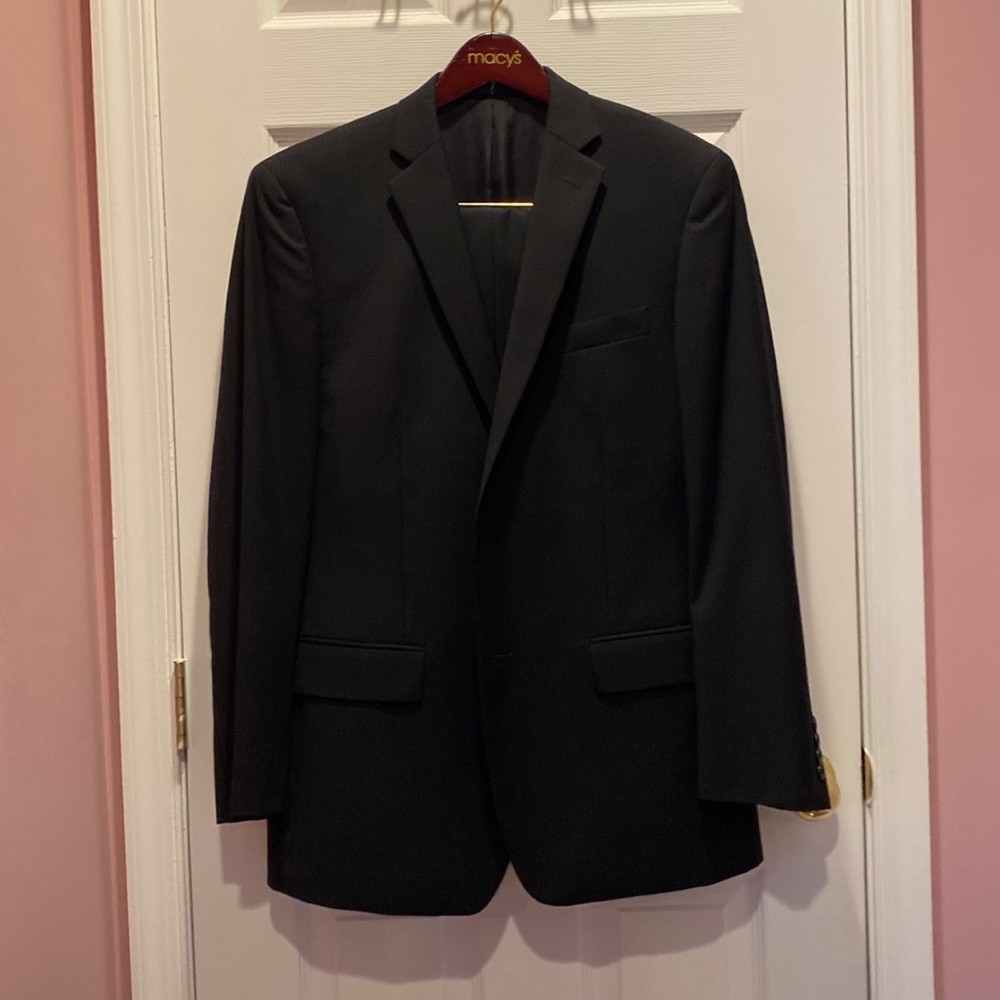 Black Lined Suit w/ pants